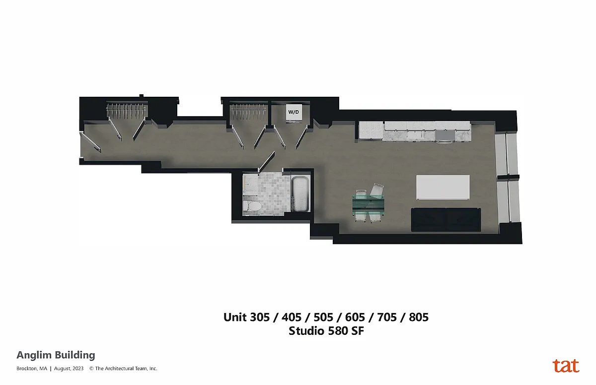 Floor plan Studio