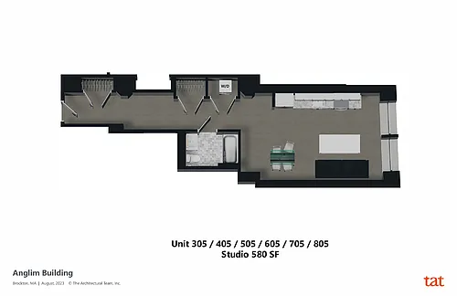 Floor plan Studio