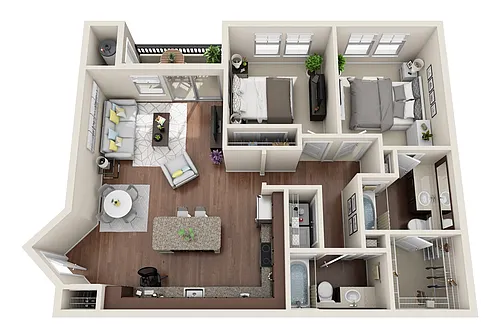 Floor plan B2A