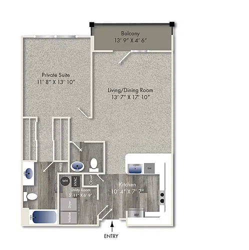 Floor plan Debut
