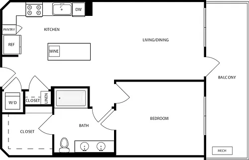 Floor plan A08