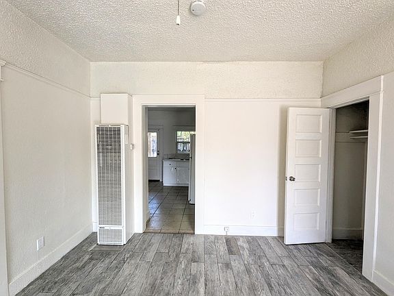 Big living room space with closet