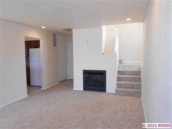 Fireplace.