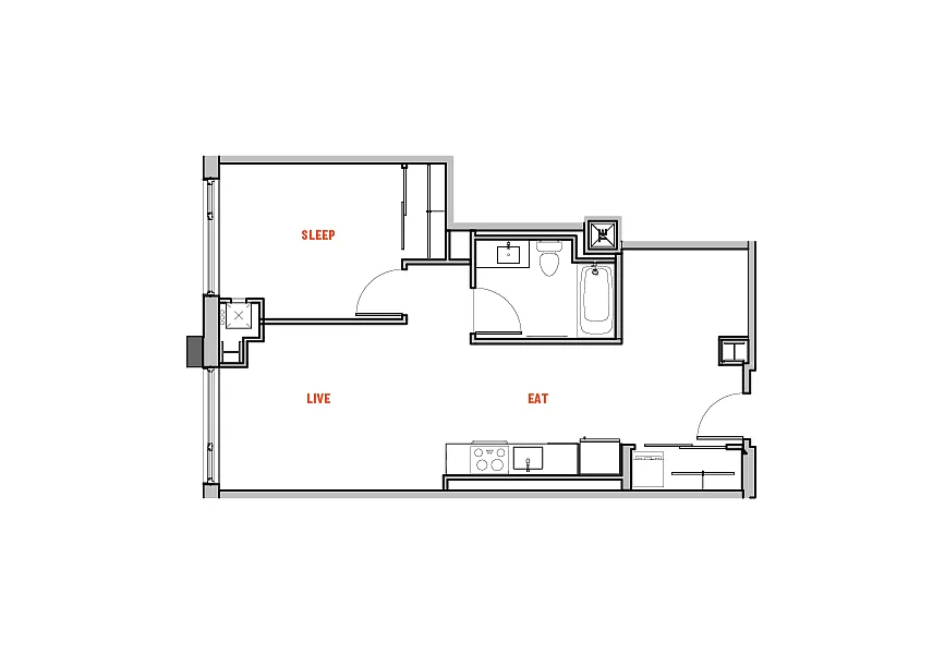 Floor plan K