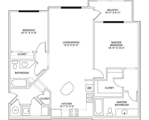 Floor plan Cetus