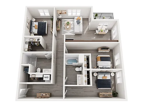 Floor plan D1