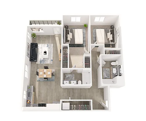 Floor plan 2B