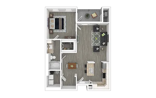 Floor plan Dali II
