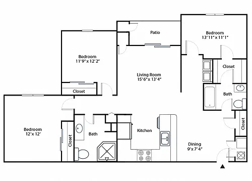 Floor plan Chestnut