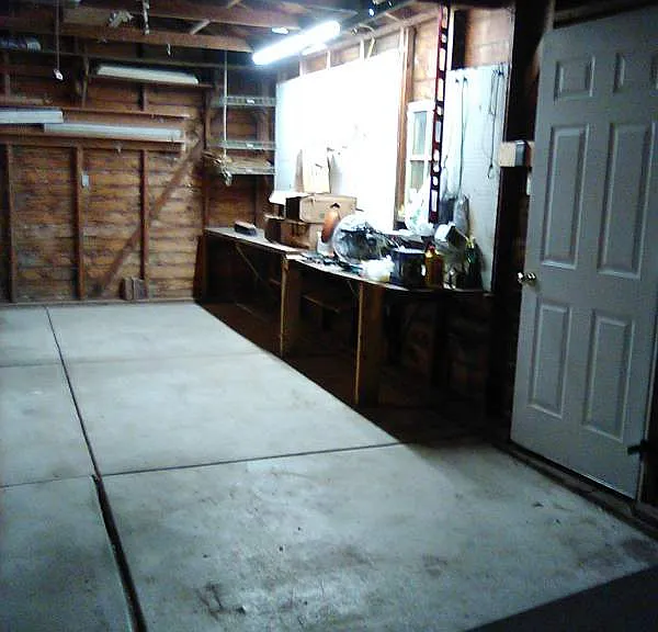 Workbench in Garage