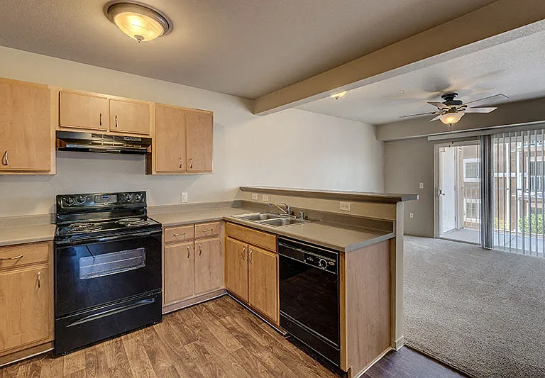 Spacious Kitchens