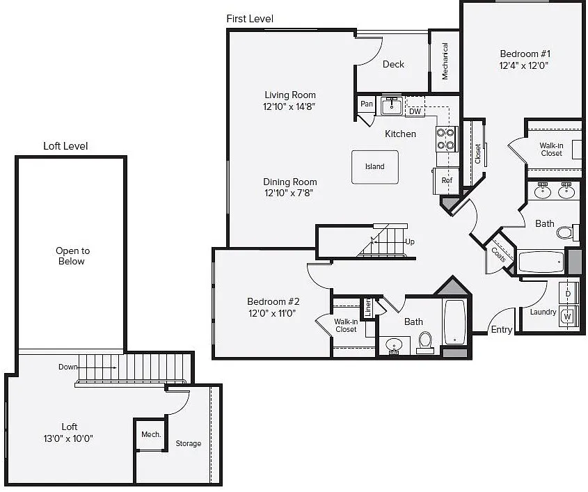 Floor plan B2-001-1302