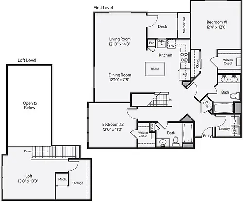Floor plan B2-001-1302