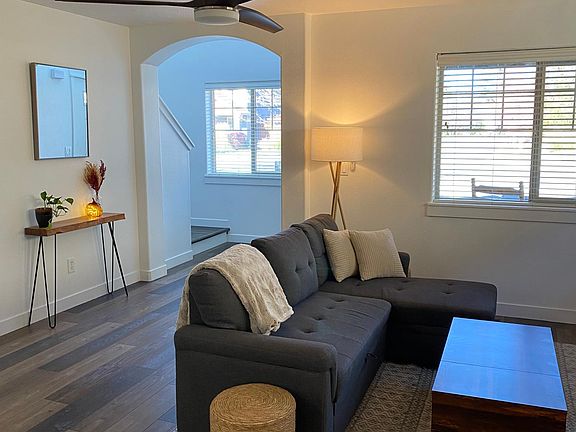 living room & entry way