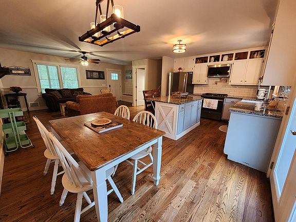 Kitchen, Dining, Living Rooms