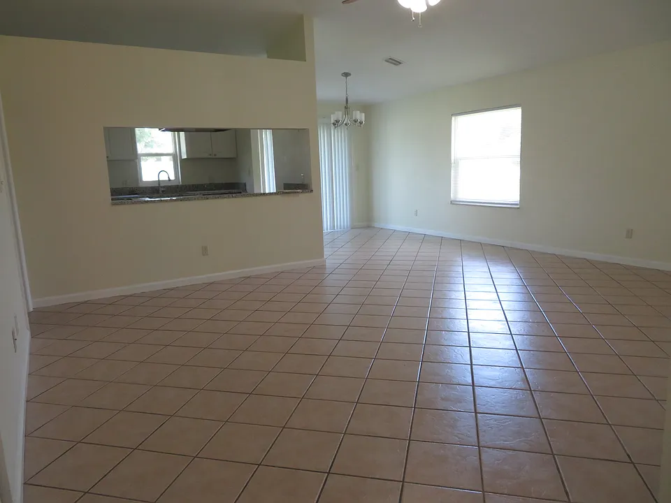 Large Family Room with Ceiling Fan