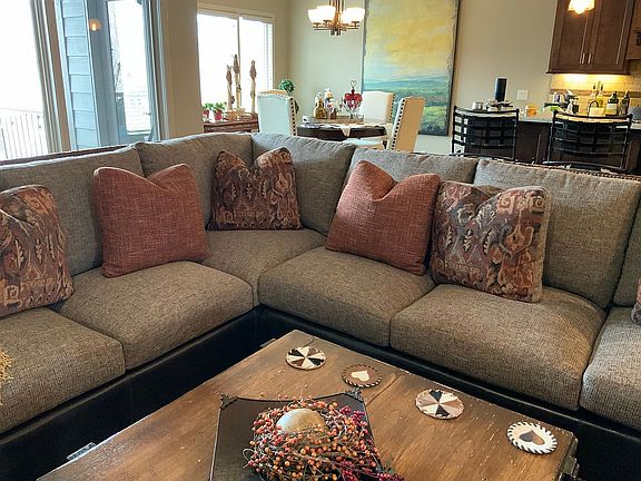 Open Living, Dining, Kitchen