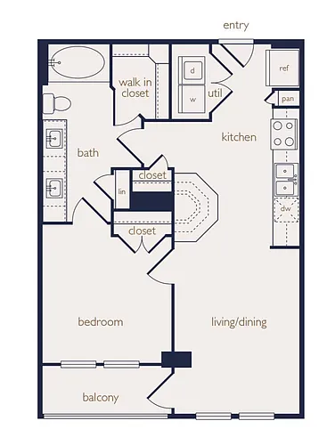 Floor plan A1.B