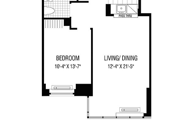 2nd image of 2 Gold St APT 2207