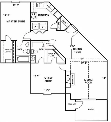 Floor plan The Rockwood