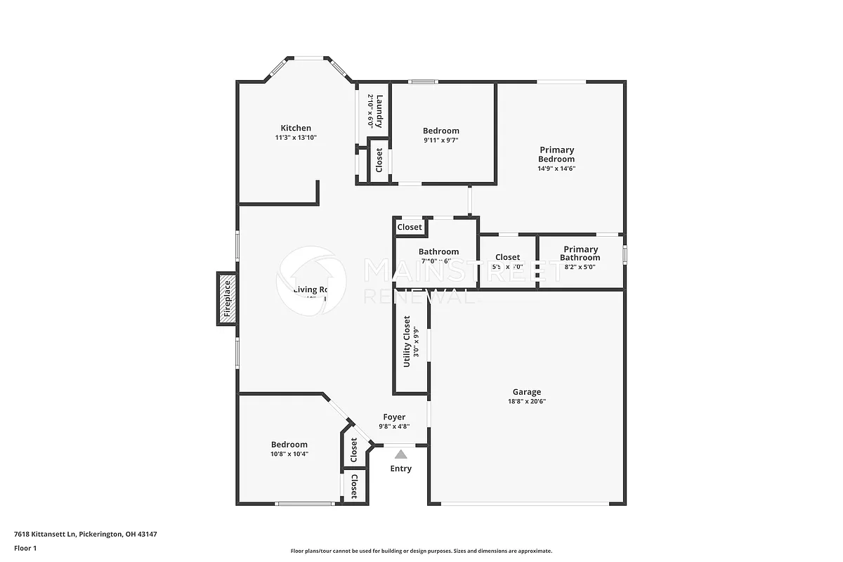 Floor Plan - 7618 Kittansett Ln