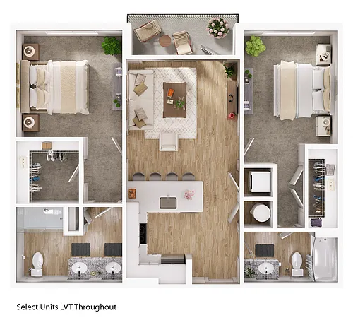 Floor plan The Francis