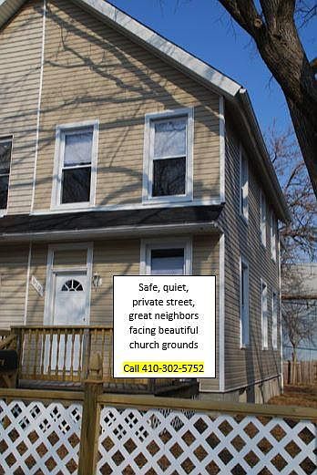 Front of your house on a private street