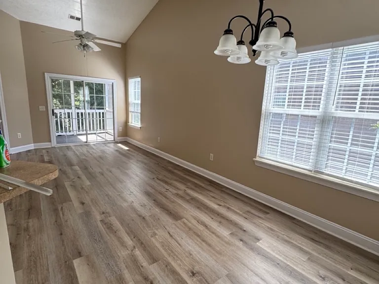 Dining room into Living room