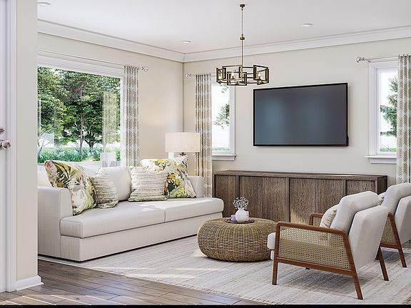 Forest Lake Townes Plan 3 Great Room
