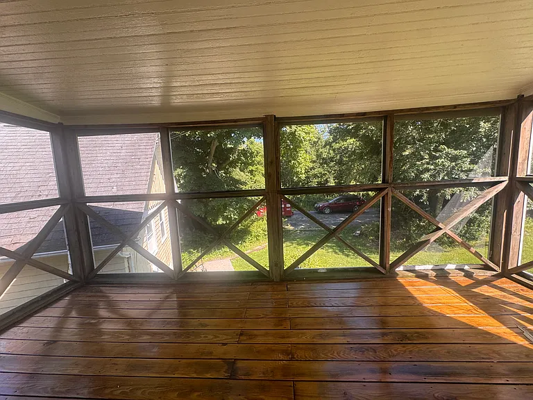 Screened porch