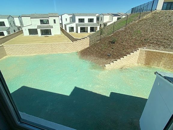 Homesite 54 - Backyard from above