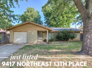 9417 NE 13th Pl, Midwest City, OK 73130