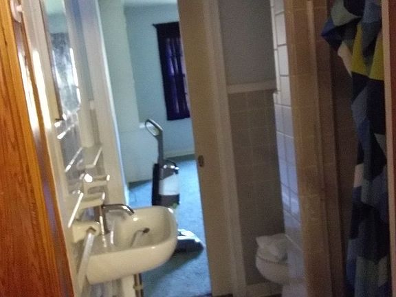 bathroom with shower