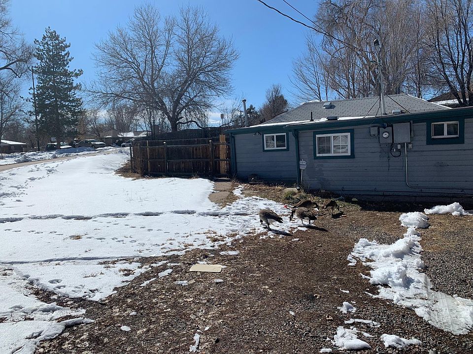 Alley side of house, bike path and geese