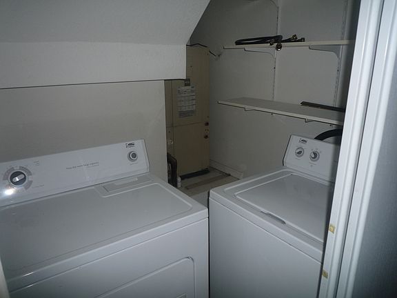 Full sized washer and dryer