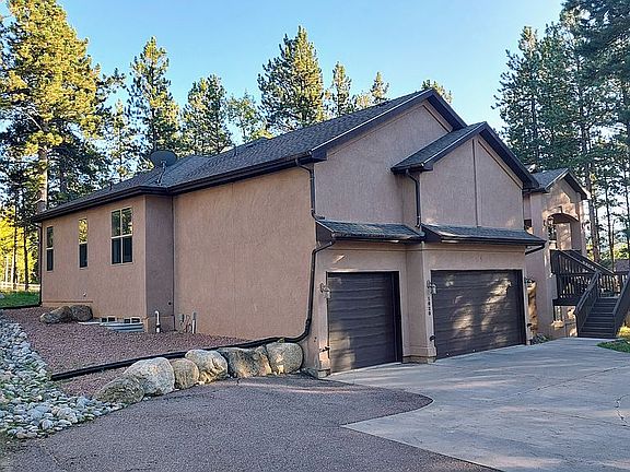 With 3 car oversized garage