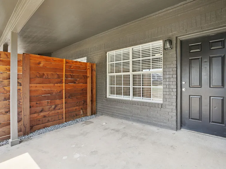 2 and 3 Bedroom Covered Back Porch
