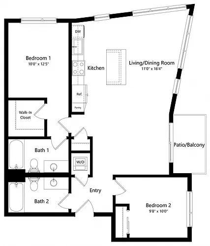 Floor plan B10