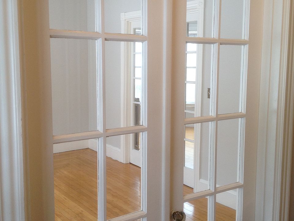 Front Door Foyer into Double Living Room