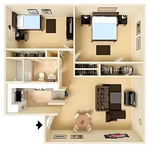 Floor plan B1