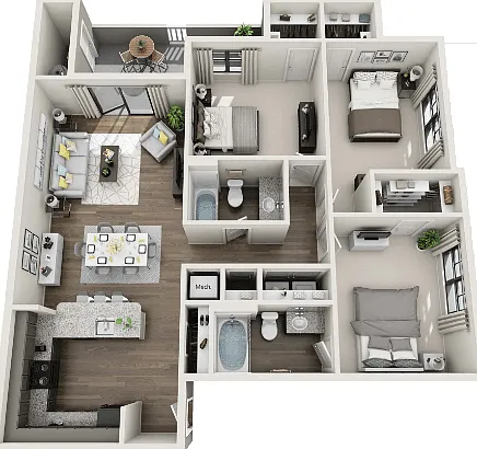 Skyland Exchange Apartments — Photo 43