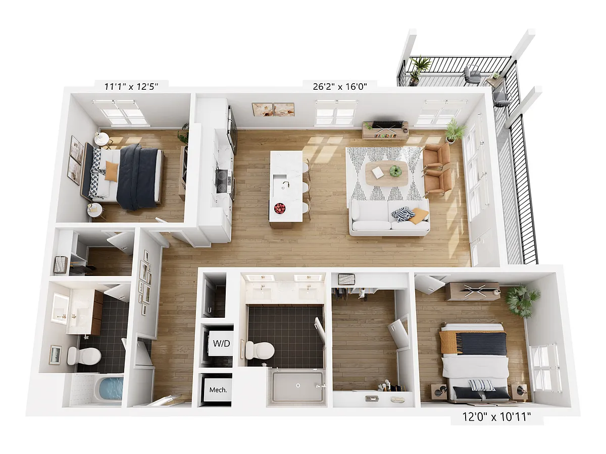 Floor plan B10