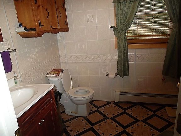 Half bath in family room 