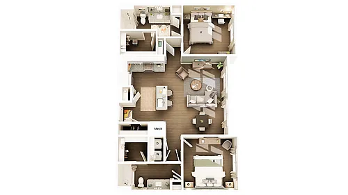 Floor plan B1