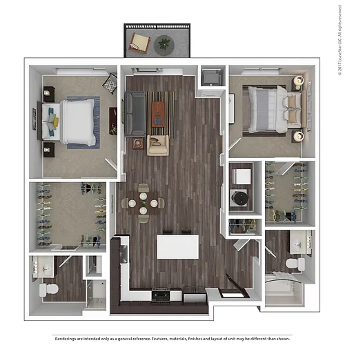 Floor plan B1