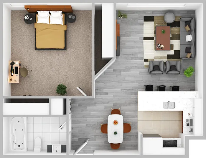 The Plaza Floorplan Diagram