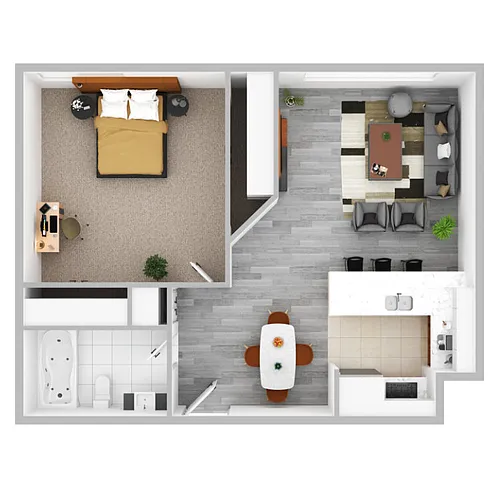Floor plan The Plaza