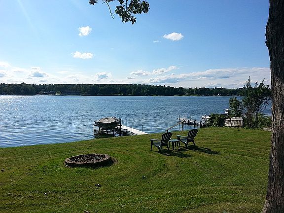 Lake Front yard