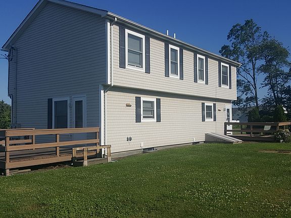 rear of house and parking