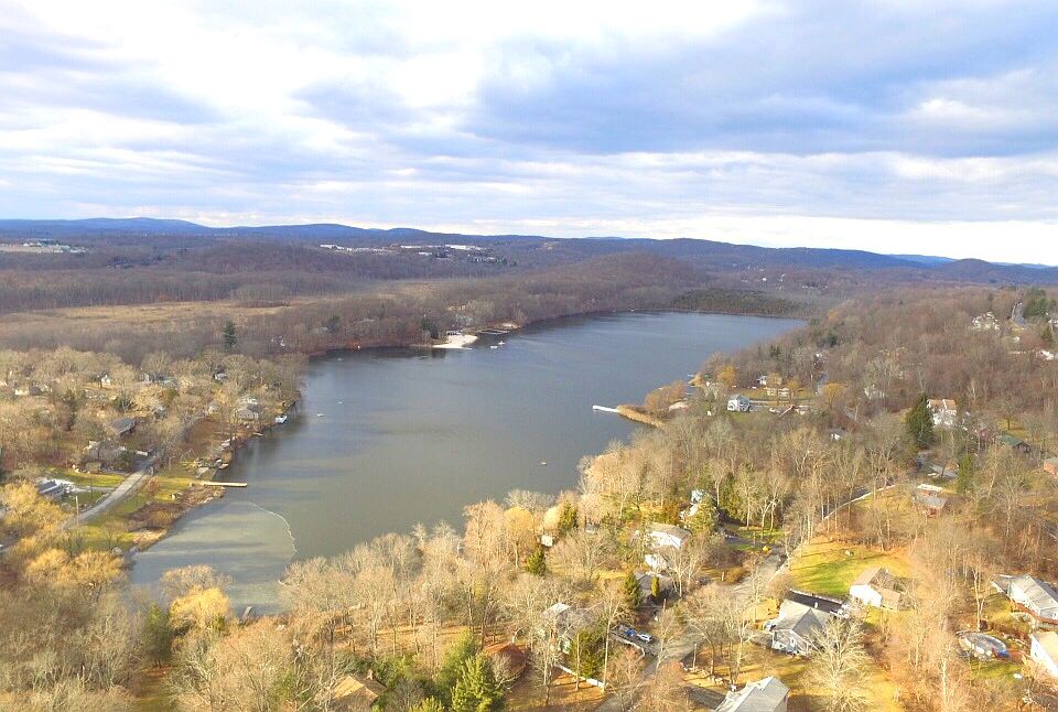 Lake Tonetta from above